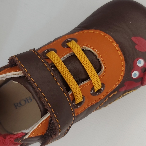 Robeez mini shoez ms crab US 3 6-9 mos - Picture 9 of 14